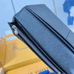 Louis Vuitton LV Unisex Brazza Wallet Monogram Eclipse-M61697