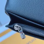 Louis Vuitton LV Unisex Brazza Wallet Monogram Eclipse-M61697