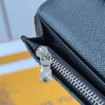 Louis Vuitton LV Unisex Brazza Wallet Damier Graphite Canvas-N62665