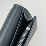 Louis Vuitton LV Unisex Brazza Wallet Waxy Calfskin Leather-Navy M25978