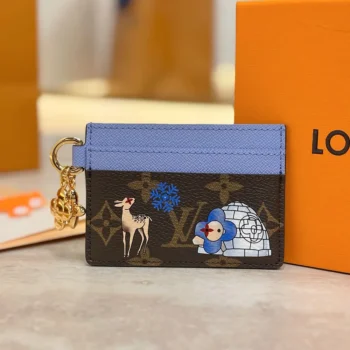 Louis Vuitton LV Unisex LV Charms Card Holder Monogram M15324