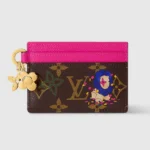 Louis Vuitton LV Unisex LV Charms Card Holder Monogram M15332