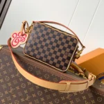 Louis Vuitton LV Unisex Nil Cross-body Bag Monogram Landscape Coated Canvas M26068