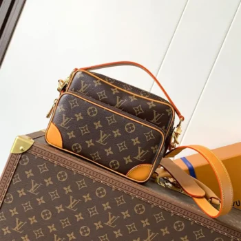 Louis Vuitton LV Unisex Nil Monogram Coated Canvas-Brown M14016