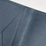 Louis Vuitton LV Unisex Pocket Organizer Cowhide Leather-Navy M82806