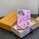 Louis Vuitton LV Unisex Pocket Organizer Monogram Coated Canvas M26800