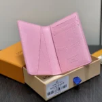 Louis Vuitton LV Unisex Pocket Organizer Monogram Coated Canvas M26800