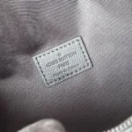 Louis Vuitton LV Unisex Rush Bumbag Black Monogram Shadow Calfskin Leather M47058