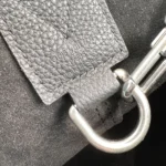 Louis Vuitton LV Unisex Verso Hobo LV Touch Calfskin Leather-Black M27022