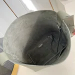 Louis Vuitton LV Unisex Verso Hobo LV Touch Calfskin Leather-Green M26747