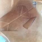 Louis Vuitton LV Unisex Verso Hobo LV Touch Calfskin Leather-Tan M26745