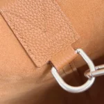 Louis Vuitton LV Unisex Verso Hobo LV Touch Calfskin Leather-Tan M26745