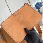 Louis Vuitton LV Unisex Verso Hobo LV Touch Calfskin Leather-Tan M26745