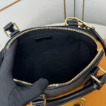 Louis Vuitton LV Women Alma BB Calfskin Leather-Black M26409