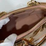 Louis Vuitton LV Women Alma BB Coated Canvas-Rose Gold M27037