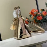 Louis Vuitton LV Women Alma BB Coated Canvas-Rose Gold M27037