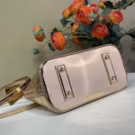 Louis Vuitton LV Women Alma BB Coated Canvas-Rose Gold M27037