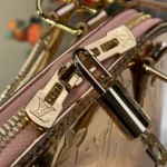 Louis Vuitton LV Women Alma BB Coated Canvas-Rose Gold M27037