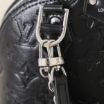 Louis Vuitton LV Women Alma Trunk BB Calfskin Leather-Black M27812