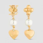 Louis Vuitton LV Women Blooming Pearls Earrings M02386