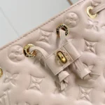 Louis Vuitton LV Women Coussin Bucket Lamb Leather-Beige M26530