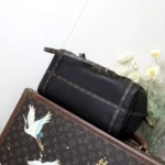 Louis Vuitton LV Women Express MM Calfskin Leather-Black M26397