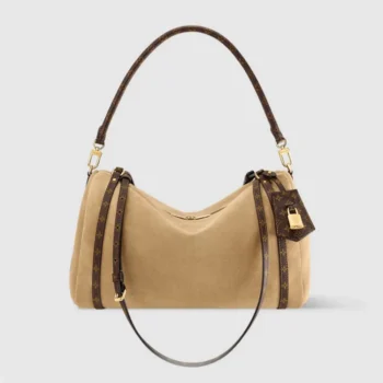 Louis Vuitton LV Women Express MM Calfskin Leather-Natural M26358