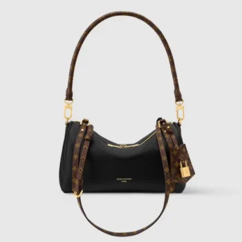 Louis Vuitton LV Women Express PM Calfskin Leather-Black M26039