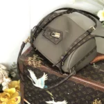 Louis Vuitton LV Women Express PM Calfskin Leather-Brown M26360