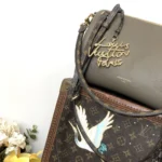 Louis Vuitton LV Women Express PM Calfskin Leather-Brown M26360