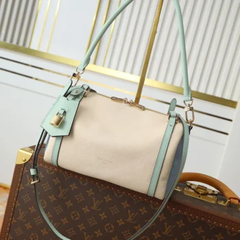 Louis Vuitton LV Women Express PM Calfskin Leather-White M26360