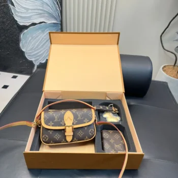 Louis Vuitton LV Women Nano Diane Monogram Coated Canvas M83298