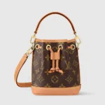 Louis Vuitton LV Women Nano Noé Monogram Coated Canvas M81266