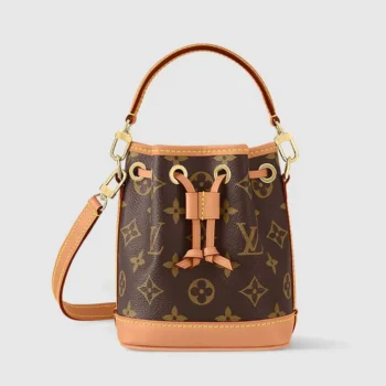 Louis Vuitton LV Women Nano Noé Monogram Coated Canvas M81266
