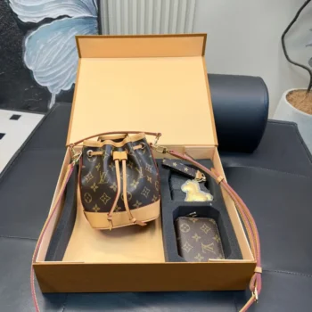 Louis Vuitton LV Women Nano Noé Monogram Coated Canvas M81266