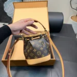 Louis Vuitton LV Women Nano Noé Monogram Coated Canvas M81266