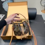 Louis Vuitton LV Women Nano Noé Monogram Coated Canvas M81266