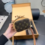 Louis Vuitton LV Women Nano Noé Monogram Coated Canvas M81266