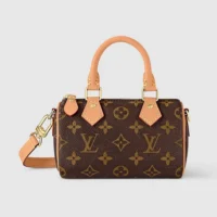 Louis Vuitton LV Women Nano Speedy Monogram Coated Canvas M81085