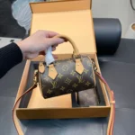 Louis Vuitton LV Women Nano Speedy Monogram Coated Canvas M81085