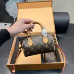 Louis Vuitton LV Women Nano Speedy Monogram Coated Canvas M81085