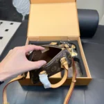 Louis Vuitton LV Women Nano Speedy Monogram Coated Canvas M81085