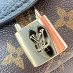 Louis Vuitton LV Women Saint Germain BB Leather and Coated Canvas-Black M26398