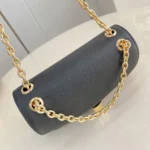 Louis Vuitton LV Women Saint Germain BB Leather and Coated Canvas-Black M26398