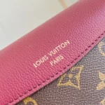 Louis Vuitton LV Women Saint Germain BB Leather and Coated Canvas-Maroon M27067