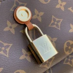 Louis Vuitton LV Women Saint Germain PM Leather and Coated Canvas-Brown M27065