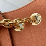 Louis Vuitton LV Women Saint Germain PM Leather and Coated Canvas-Brown M27065