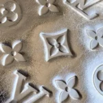 Louis Vuitton LV Women Side Trunk MM Calfskin Leather-Silver M26223