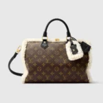 Louis Vuitton LV Women Speedy Soft 30 Teddy Monogram Shearling M26326