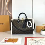 Louis Vuitton LV Women Speedy Soft 30 Teddy Monogram Shearling M26326